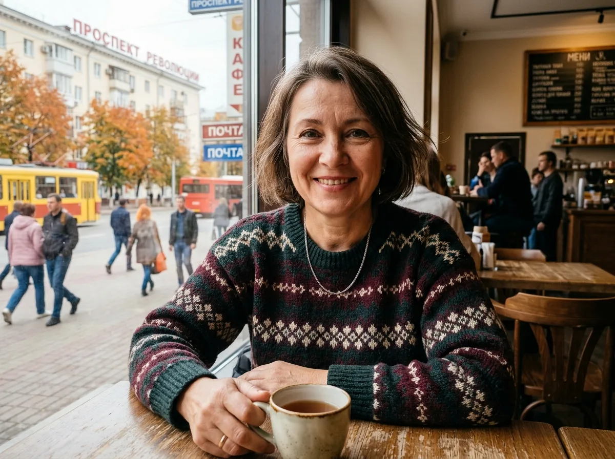 Портрет женщины средних лет, Воронеж, реальный аватар клиента