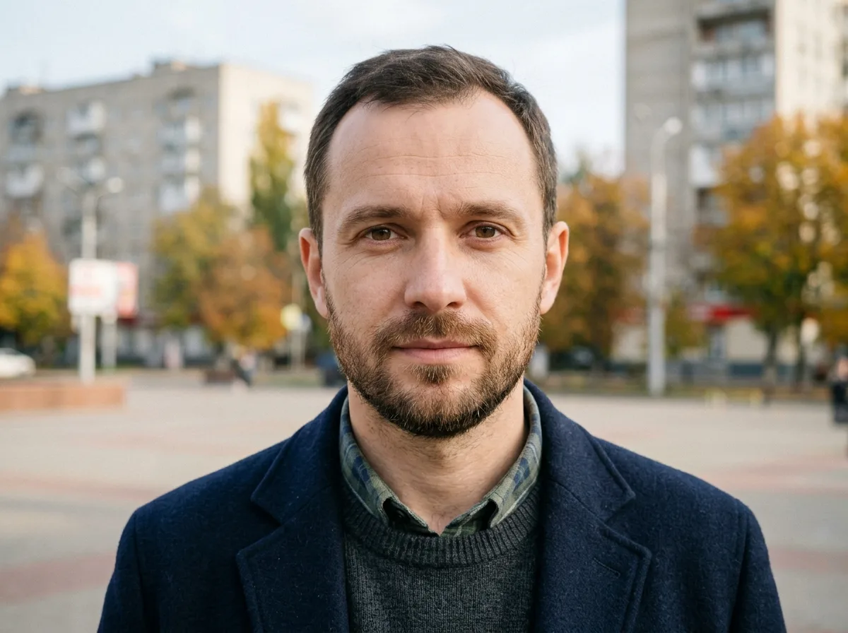 Портрет мужчины 38 лет, Воронеж, аватар клиента вызова нарколога